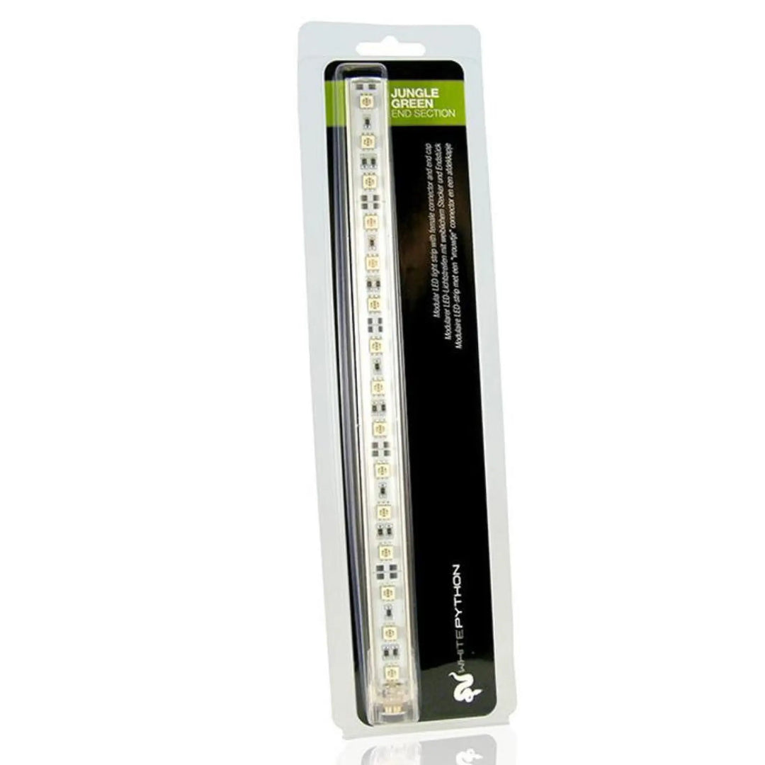 White Python Led Jungle Green Strip Kit End Section Lighting