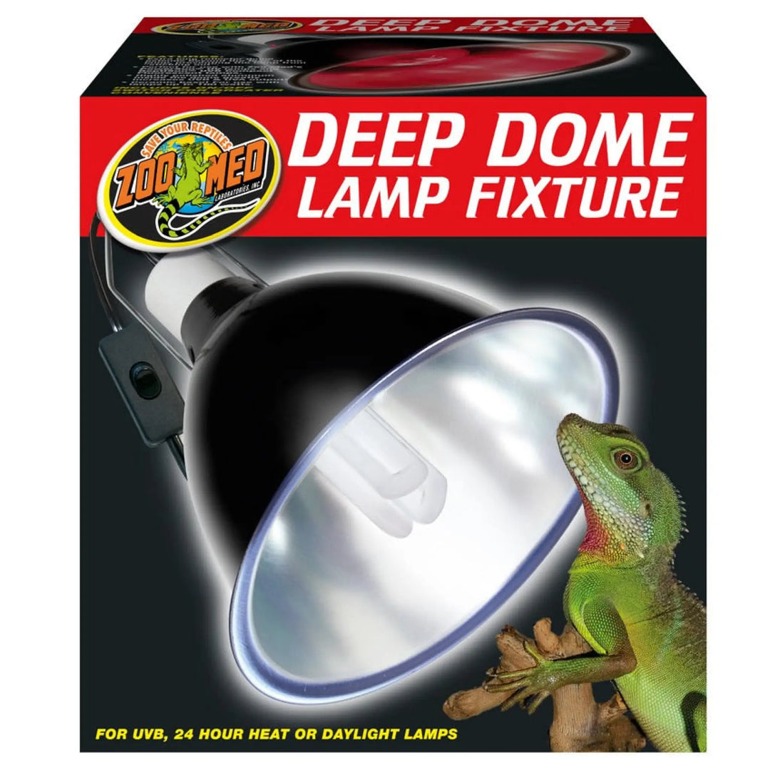 Zoo Med Deep Dome Lamp Fixture Lighting