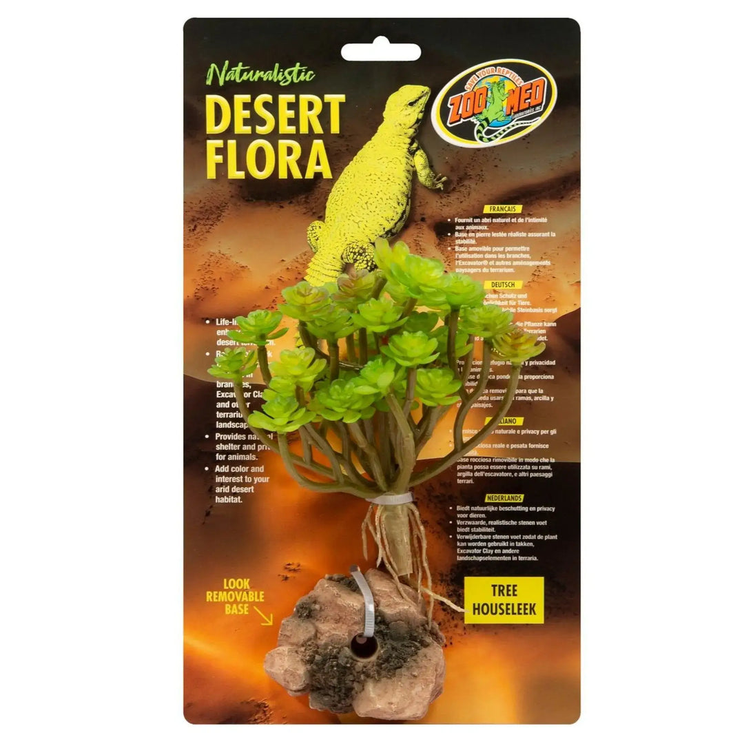 Zoo Med Desert Flora Tree Houseleek Decor