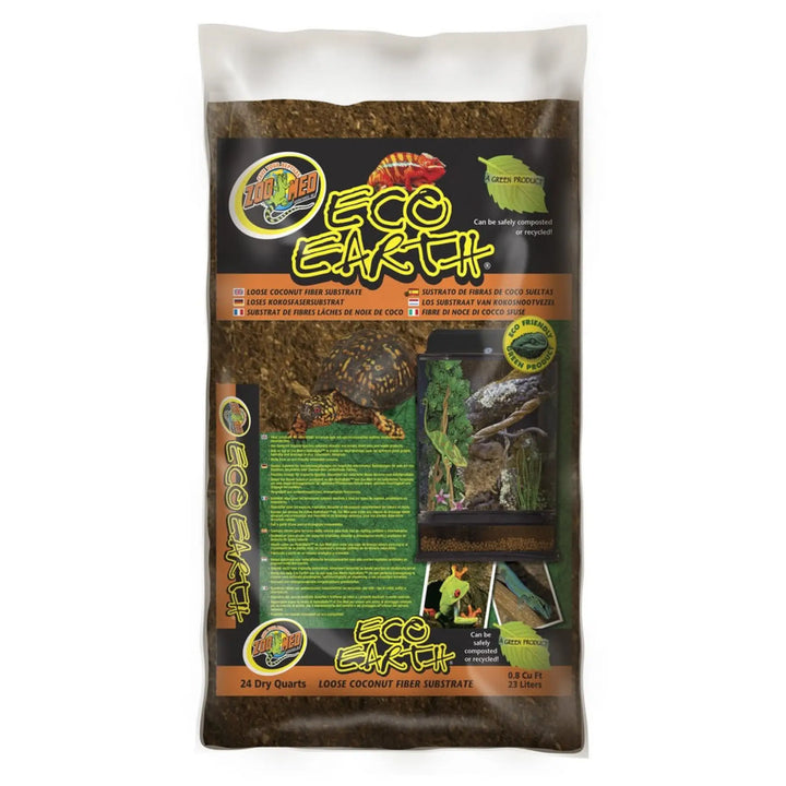 Zoo Med Eco Earth Coconut Fiber Substrate 23L Substrates