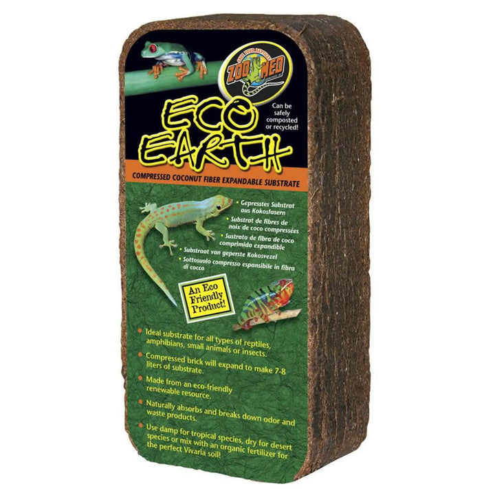 Zoo Med Eco Earth Substrate Block Single Substrates