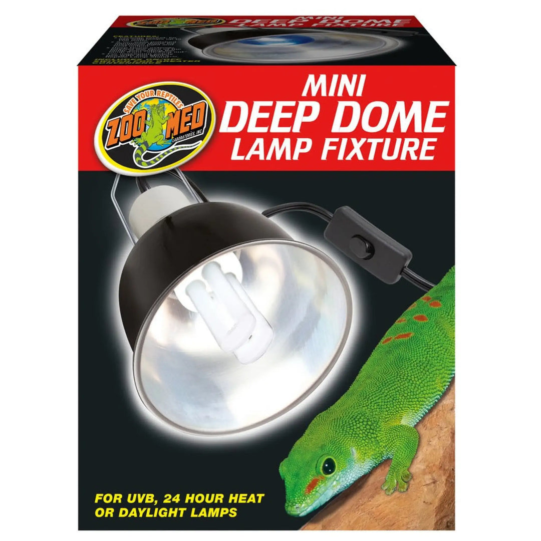 Zoo Med Mini Deep Dome Lamp Fixture Lighting