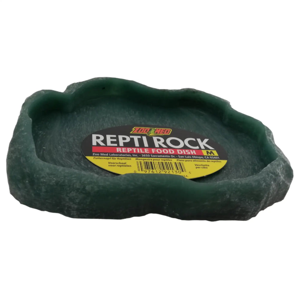 Zoo Med Repti Rock Food Dish Medium Decor