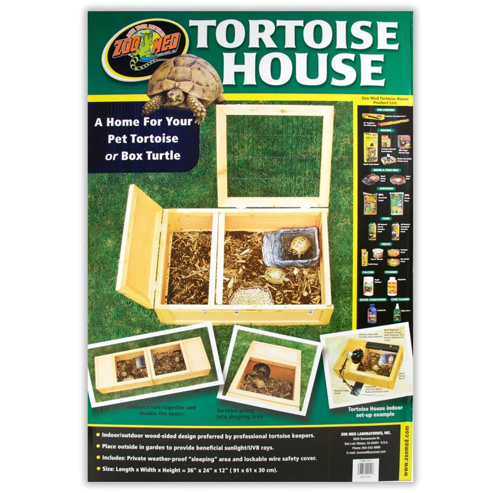 Zoo Med Tortoise House Vivariums